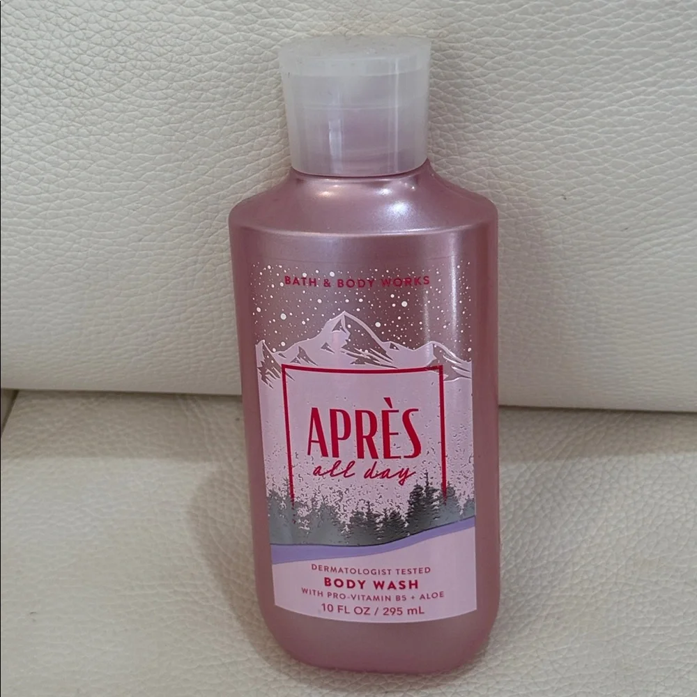 Bath & Body Works Pink Après All Day Body Care Set 3 Piece Full Size